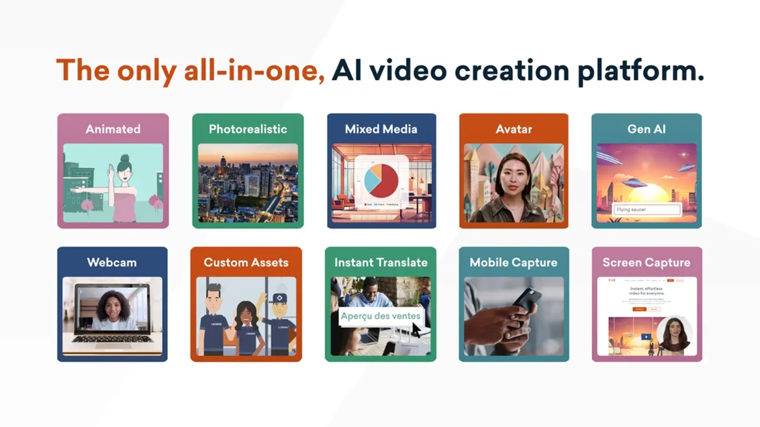 Vyond nền tảng tạo video AI AIl-in-one. Vyond nền tảng tạo video AI AIl-in-one.